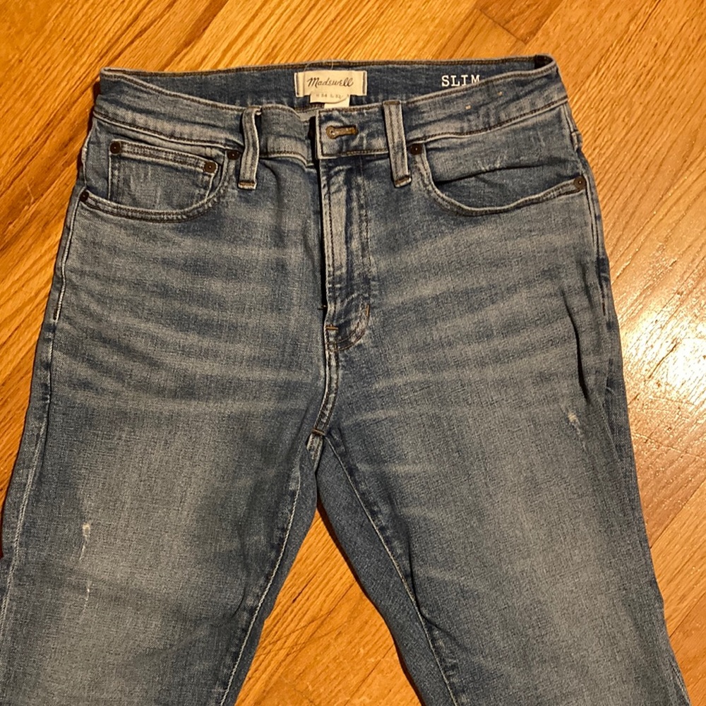 Madewell 34/32 slim fit jeans